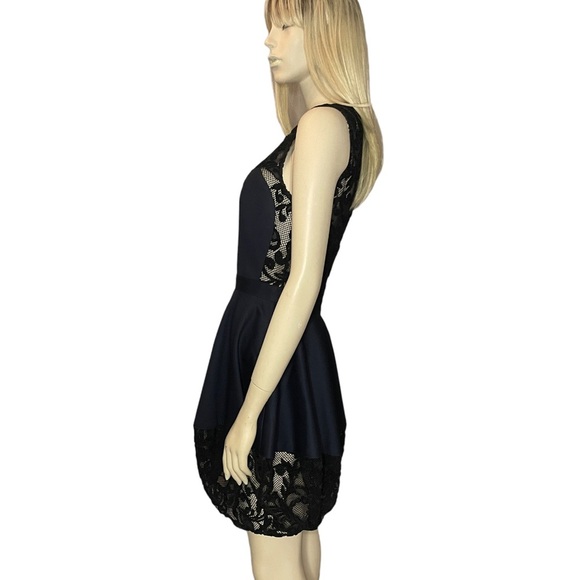 Opening Ceremony Black Lace Back Mini Dress - Picture 3 of 8